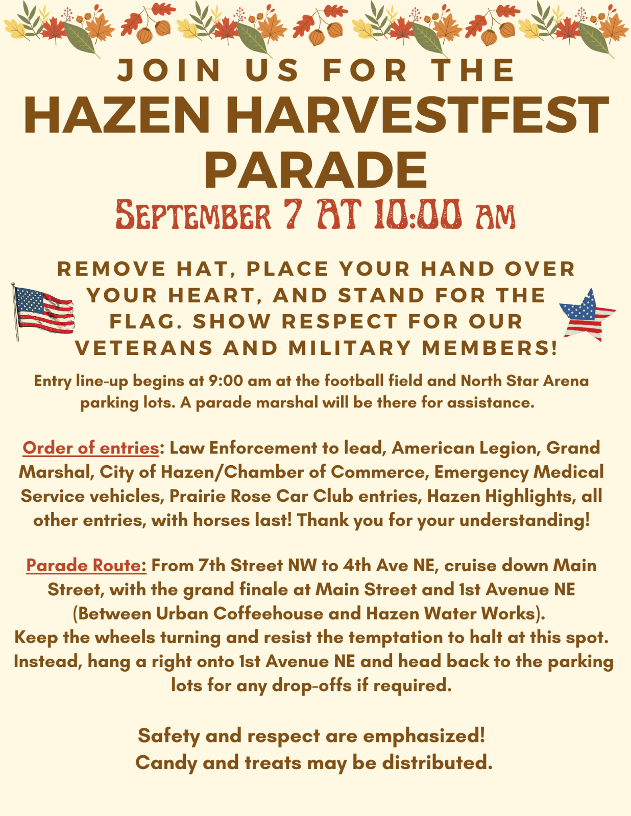 Event Promo Photo For Harvestfest Parade