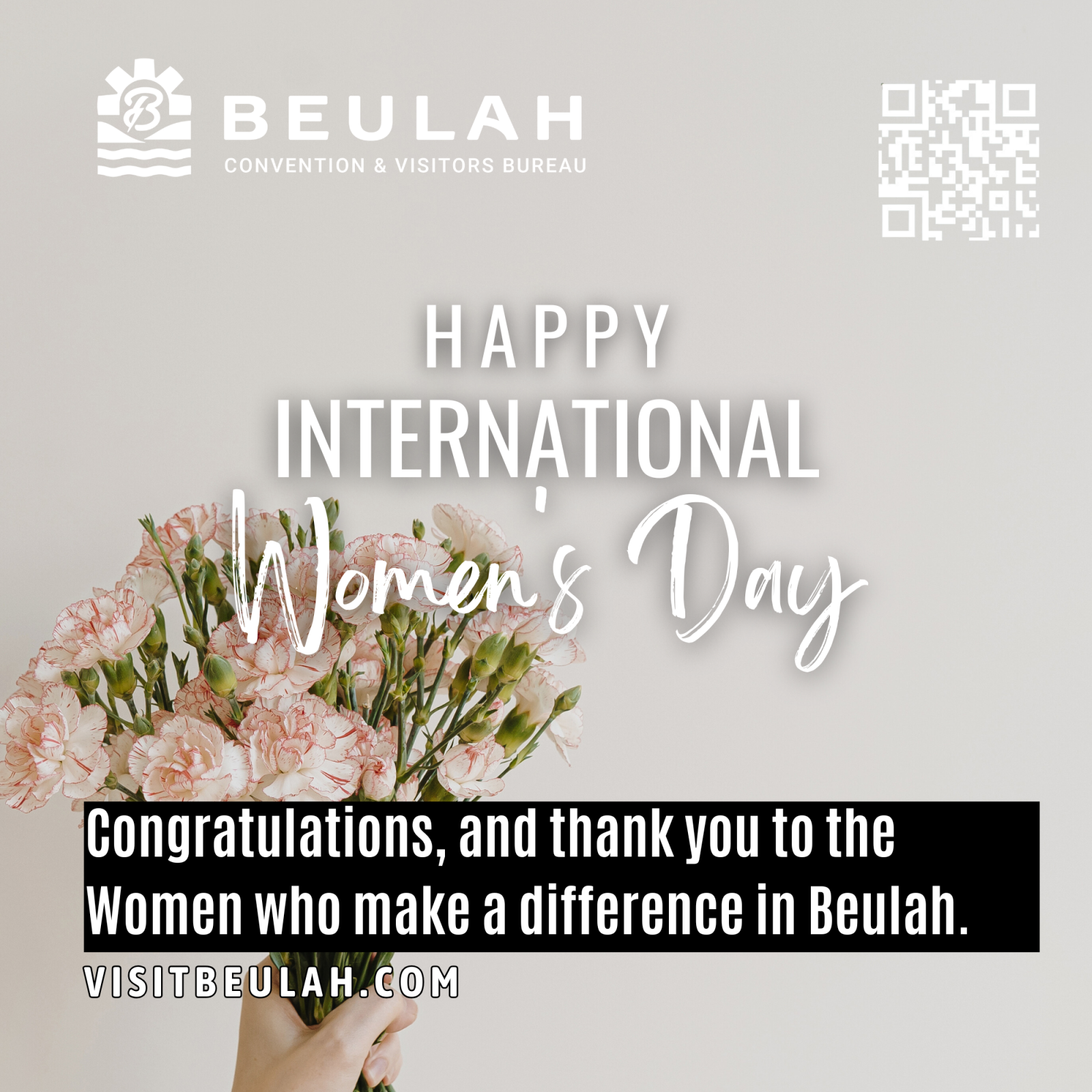Happy International Women's Day to all Women from Beulah CVB Photo - Click Here to See