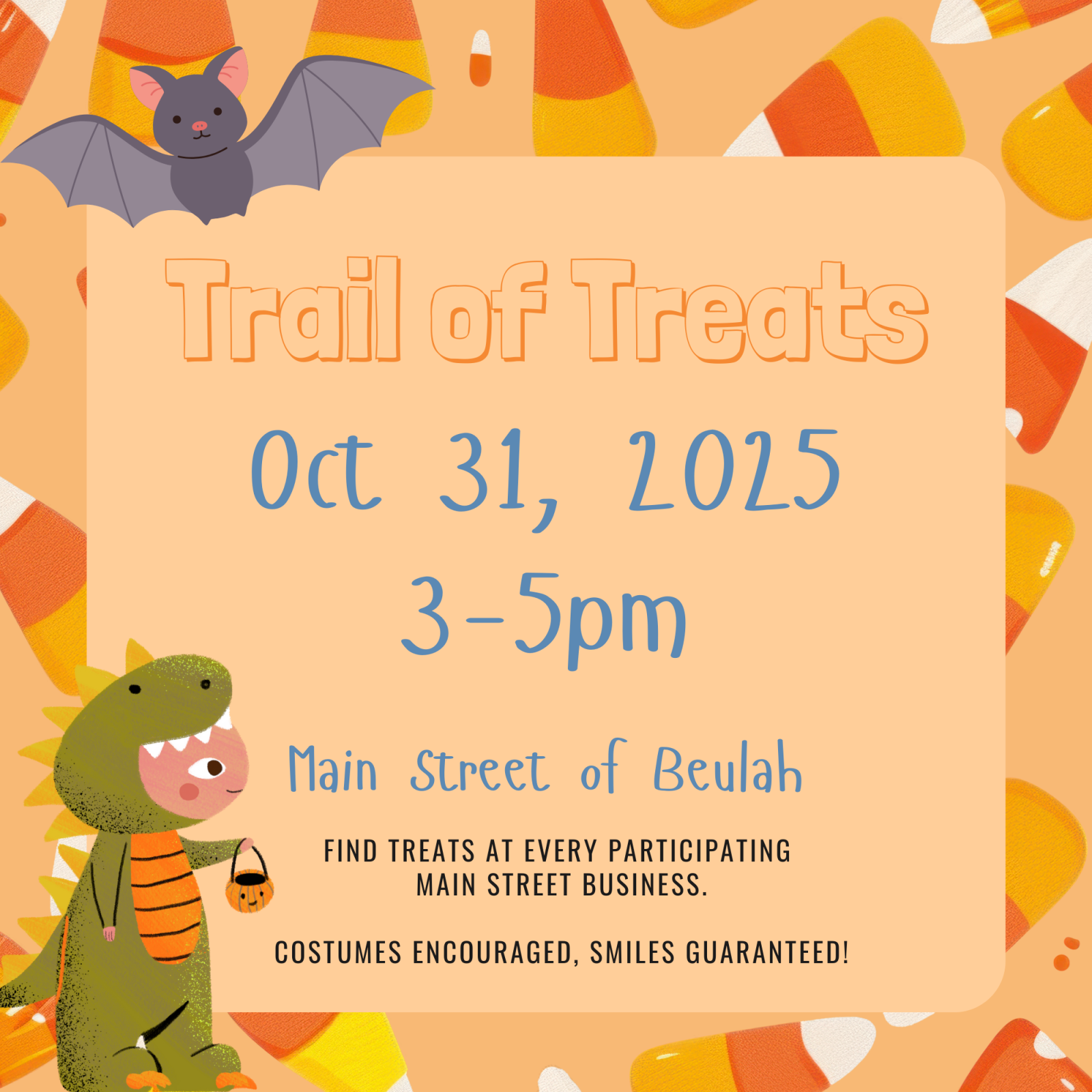 Halloween Trail of Treats in Beulah Photo - Click Here to See
