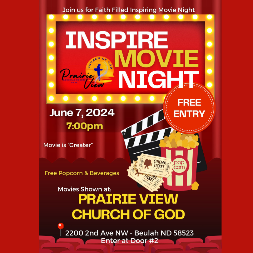 Event Promo Photo For INSPIRE MOVIE NIGHT - Greater