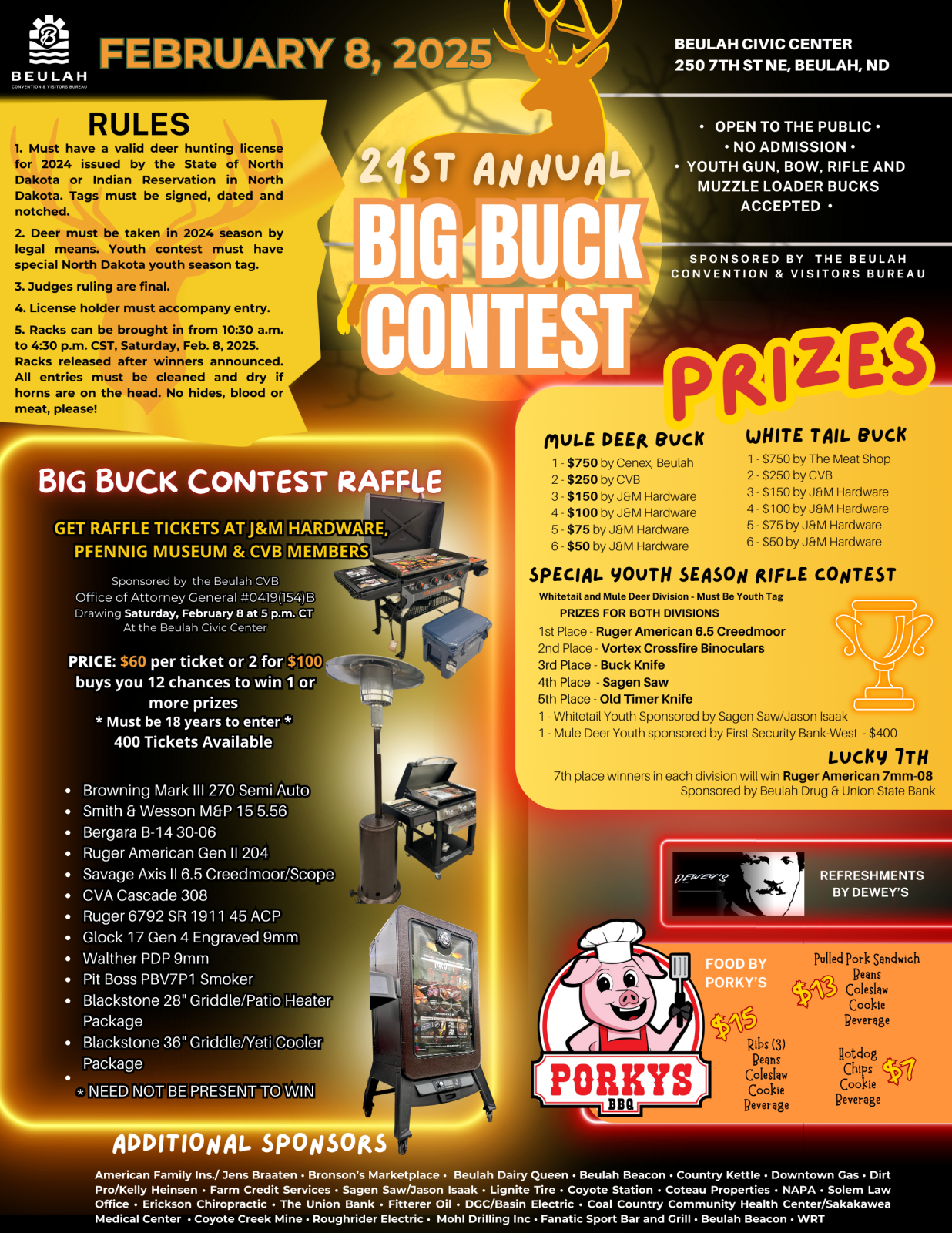 Event Promo Photo For Big Buck Contest