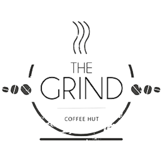 The Grind Coffee Hut's Logo
