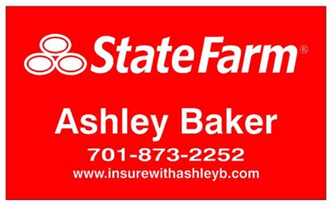 Ashley Baker State Farm Insurance logo