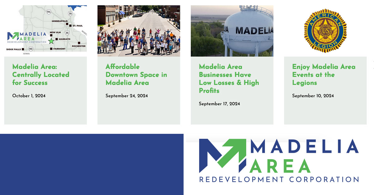 Click the Madelia Area Businesses: A Community within a Community Slide Photo to Open