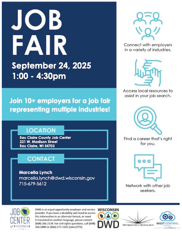 Click the Jumpstart Your Career with the September Job Fair Slide Photo to Open