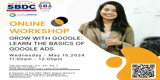 Event Promo Photo For Grow with Google: Learn the Basics of Google Ads