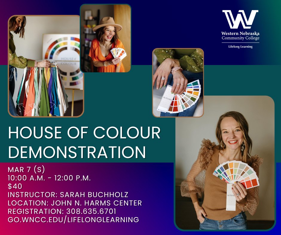 Event Promo Photo For House of Colour Demonstration: Scottsbluff