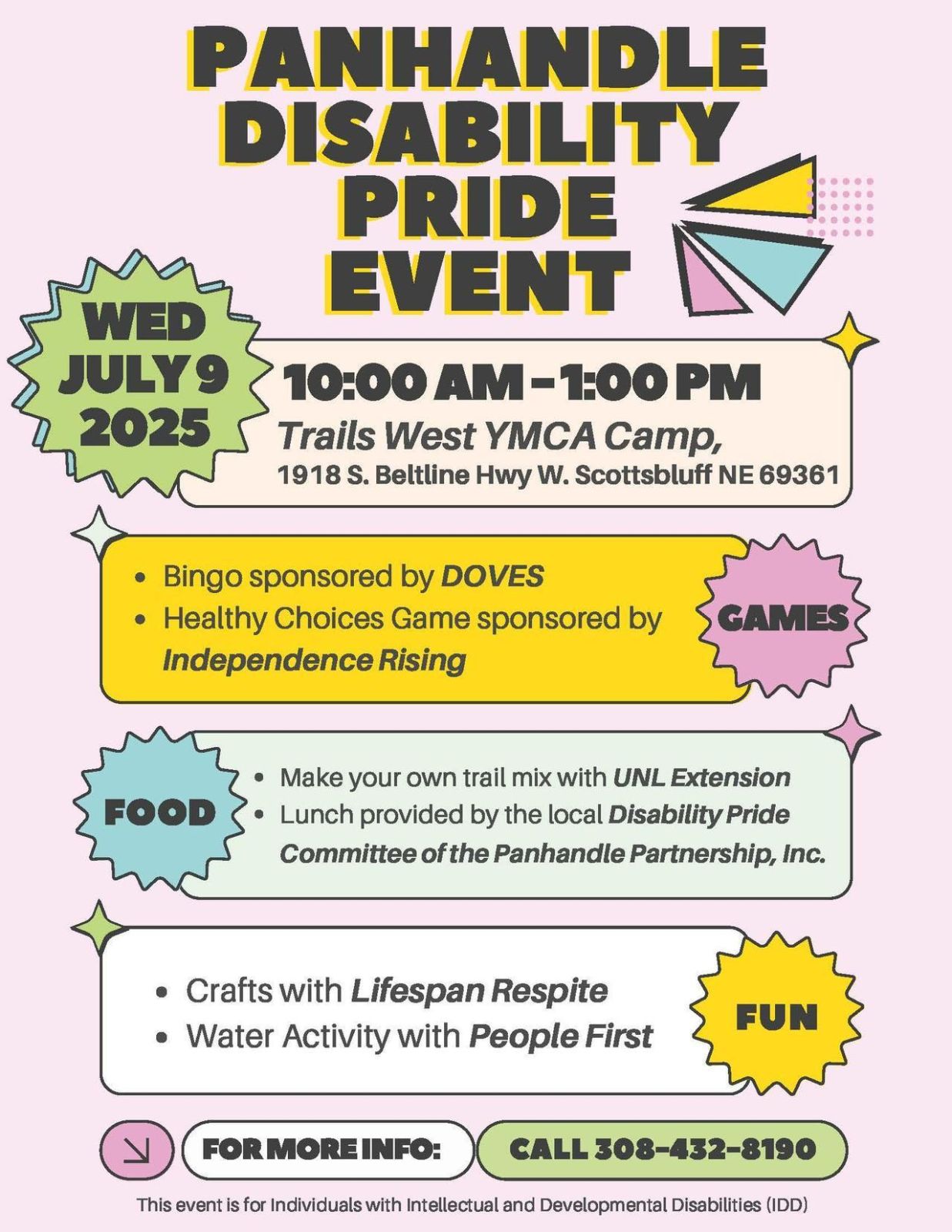 Panhandle Disability Pride Event Photo