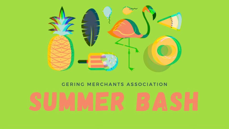 Event Promo Photo For Gering Merchants Summer Bash