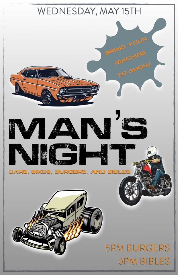 Event Promo Photo For Man's Night