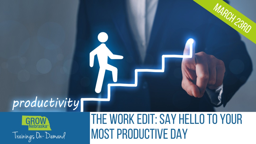 Event Promo Photo For The Work Edit: Say Hello to Your Most Productive Day