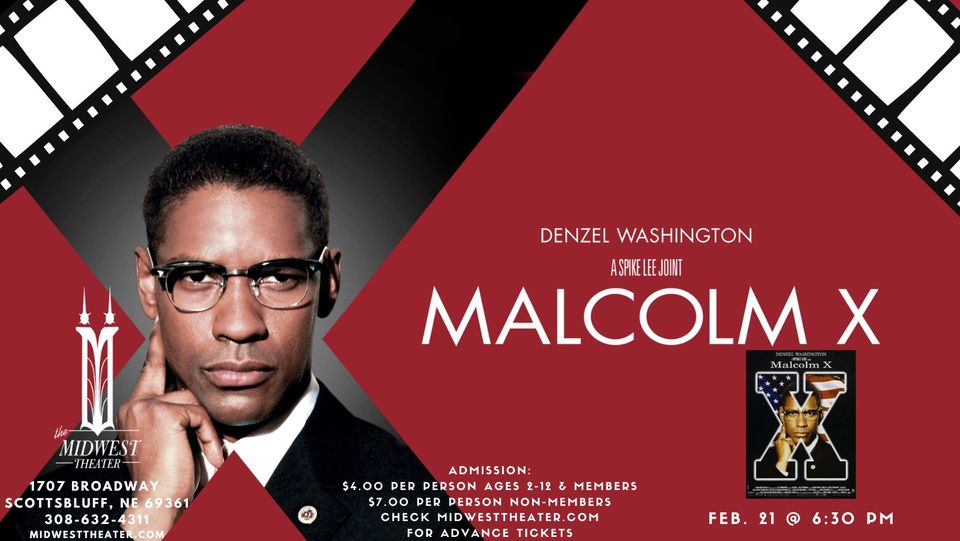 Event Promo Photo For Malcolm X