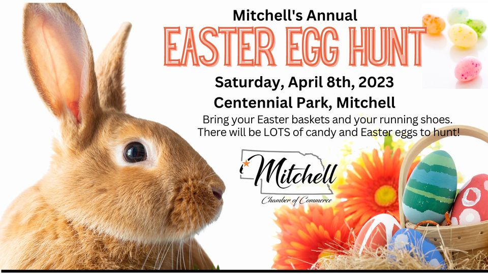 Event Promo Photo For Mitchell's Annual Easter Egg Hunt!