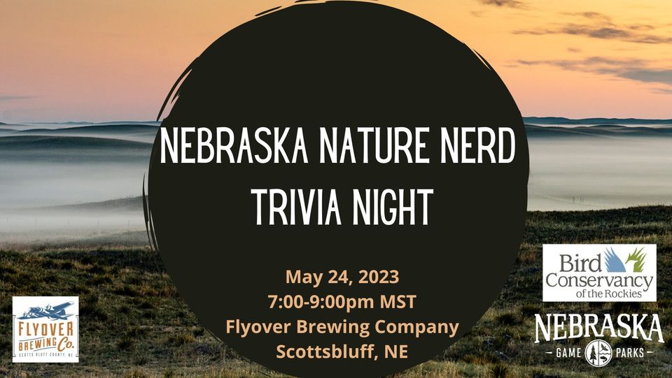 Event Promo Photo For Nebraska Nature Nerd Trivia Night: Scottsbluff, NE