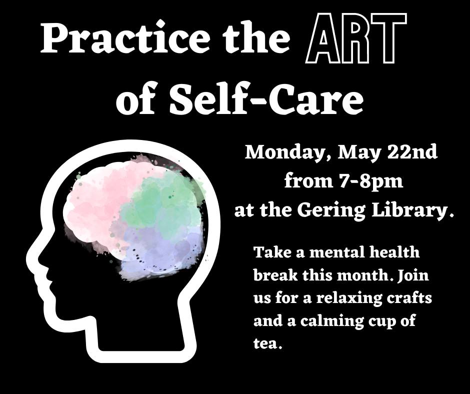 Event Promo Photo For The Art of Self Care