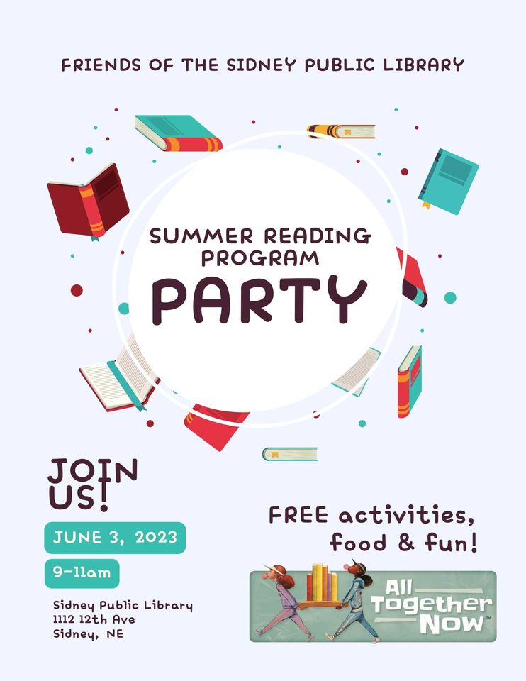 Event Promo Photo For Summer Reading Program Party