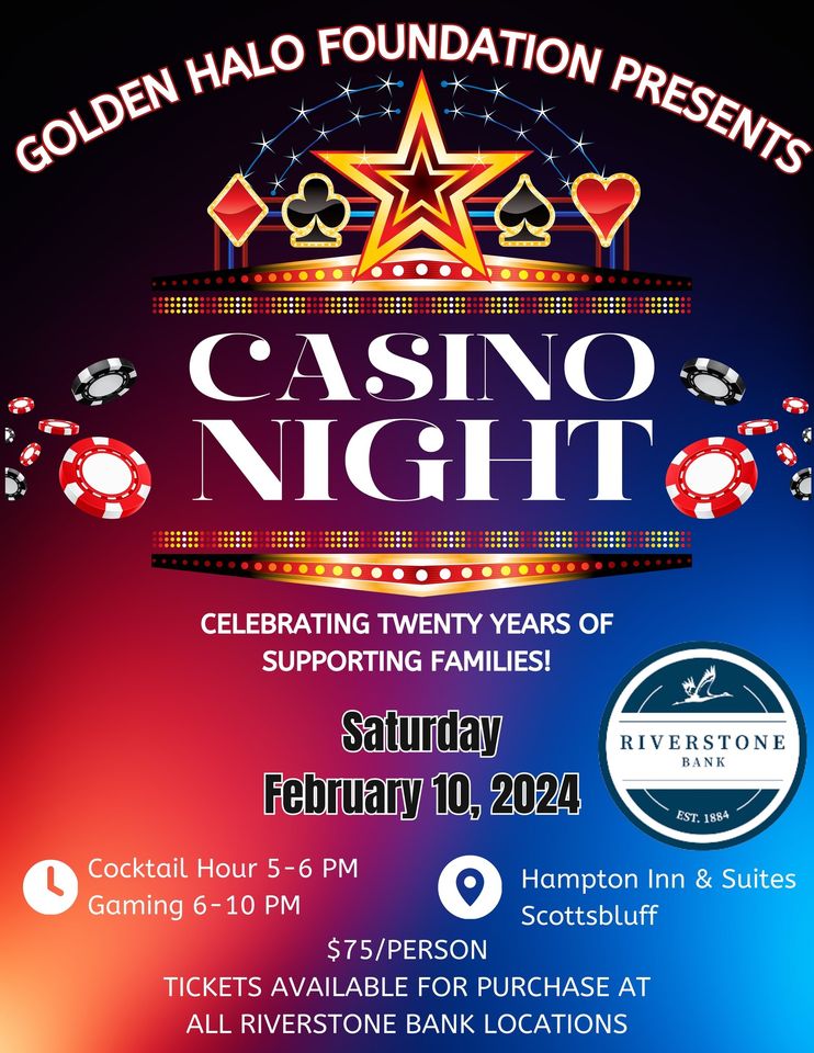 Event Promo Photo For Golden Halo Casino Night 2024