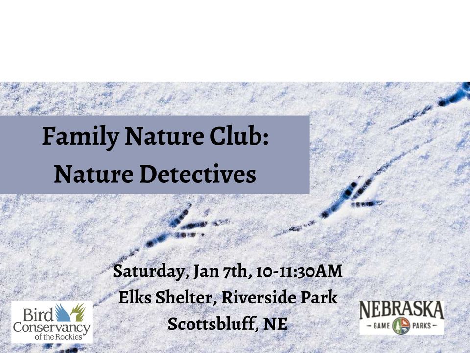 Event Promo Photo For Family Nature Club: Nature Detectives