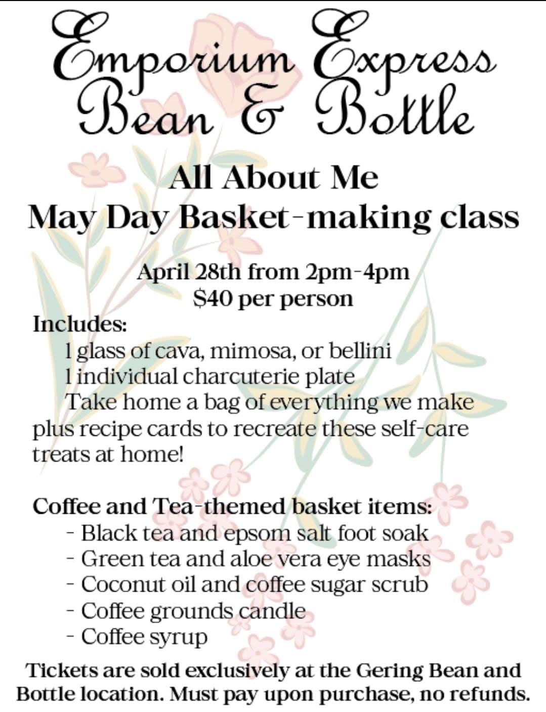 Event Promo Photo For All About Me May Day Basket Class