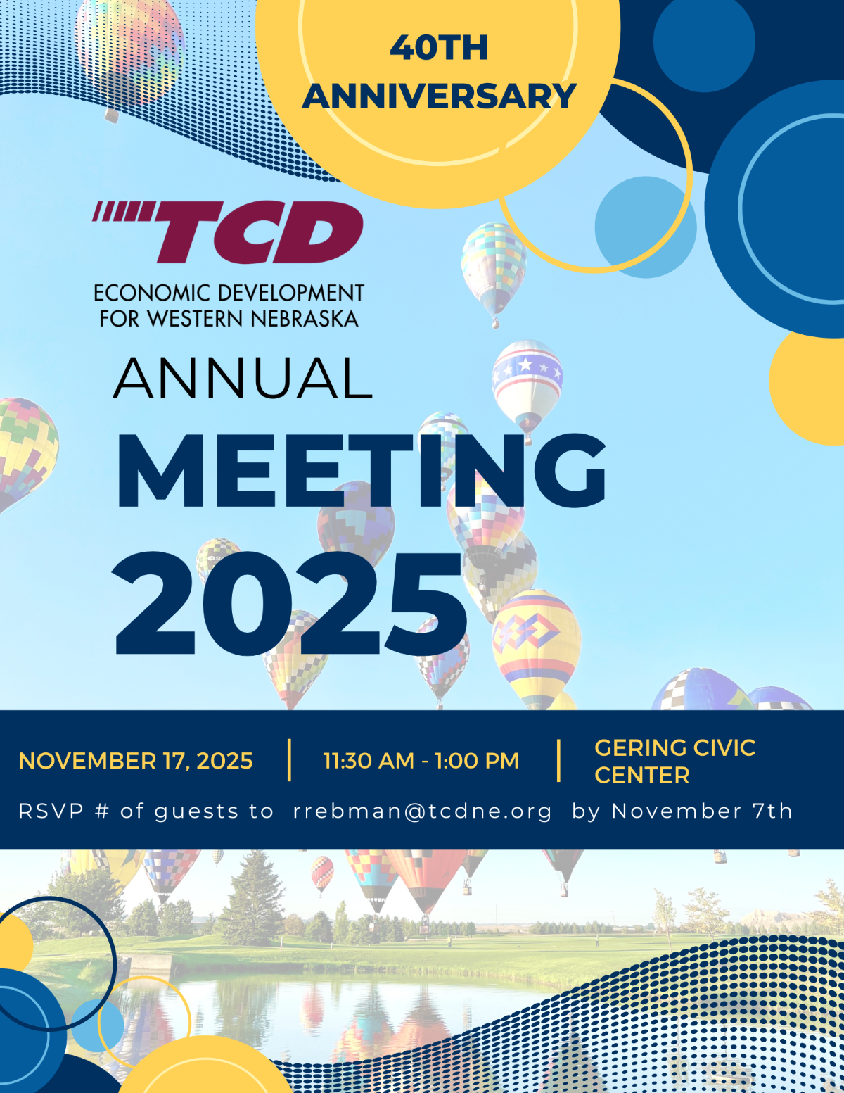 Click the Celebrate the 40th Anniversary of Twin Cities Development on November 17 slide photo to open