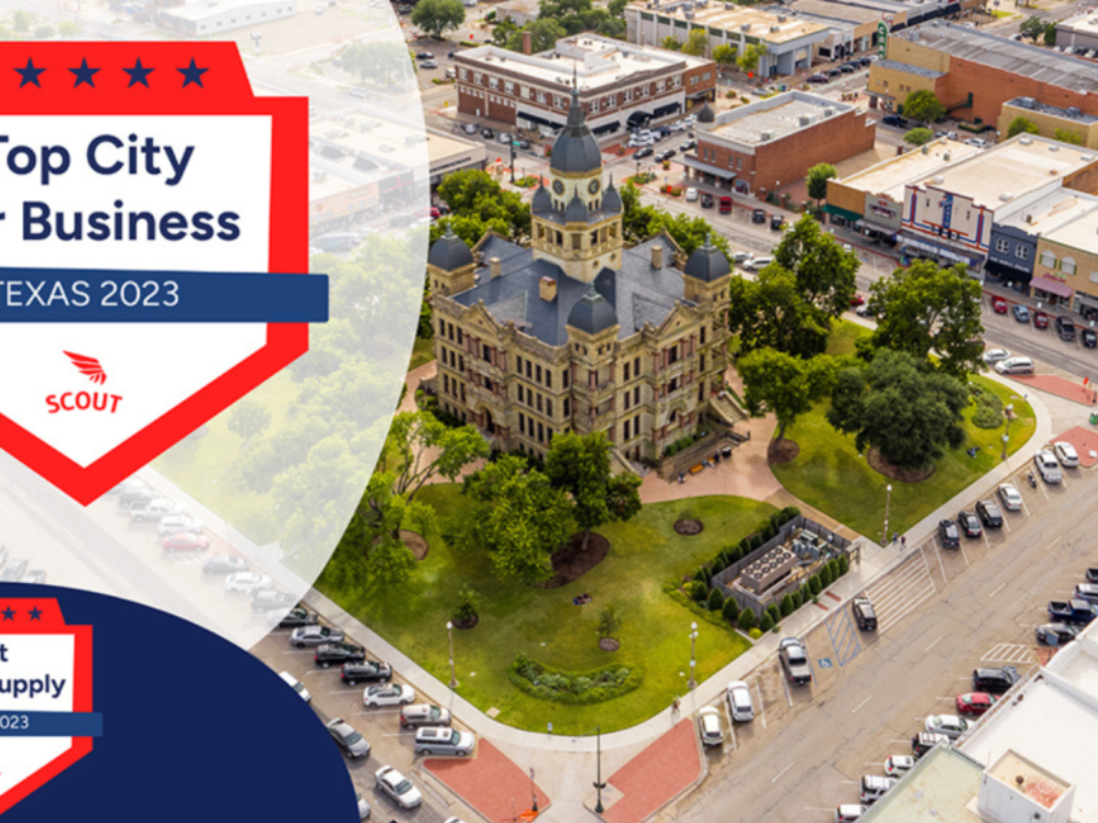 Denton Named Among Texas’ Top Cities for Business Photo - Click Here to See