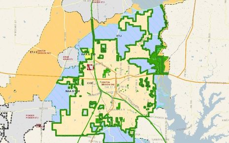 Thumbnail Image For City of Denton Interactive Map - Click Here To See
