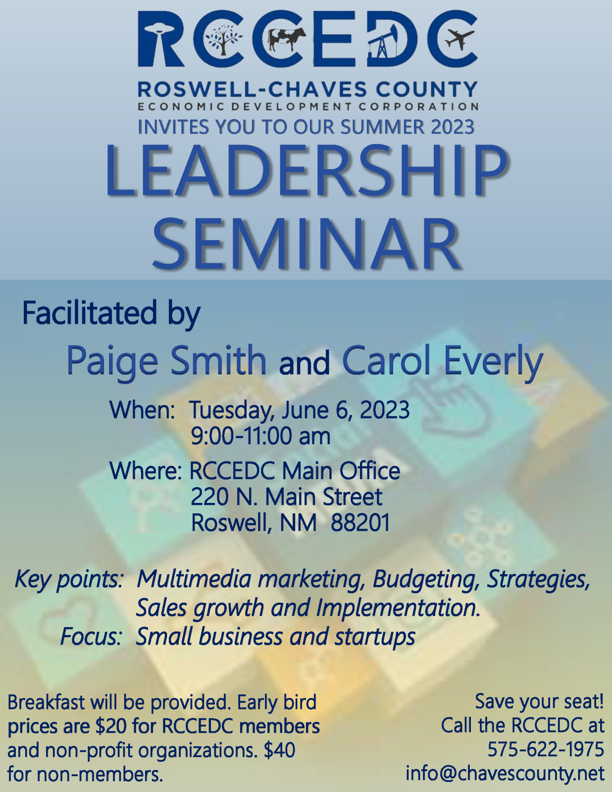 Leadership Seminar - June 6th Photo