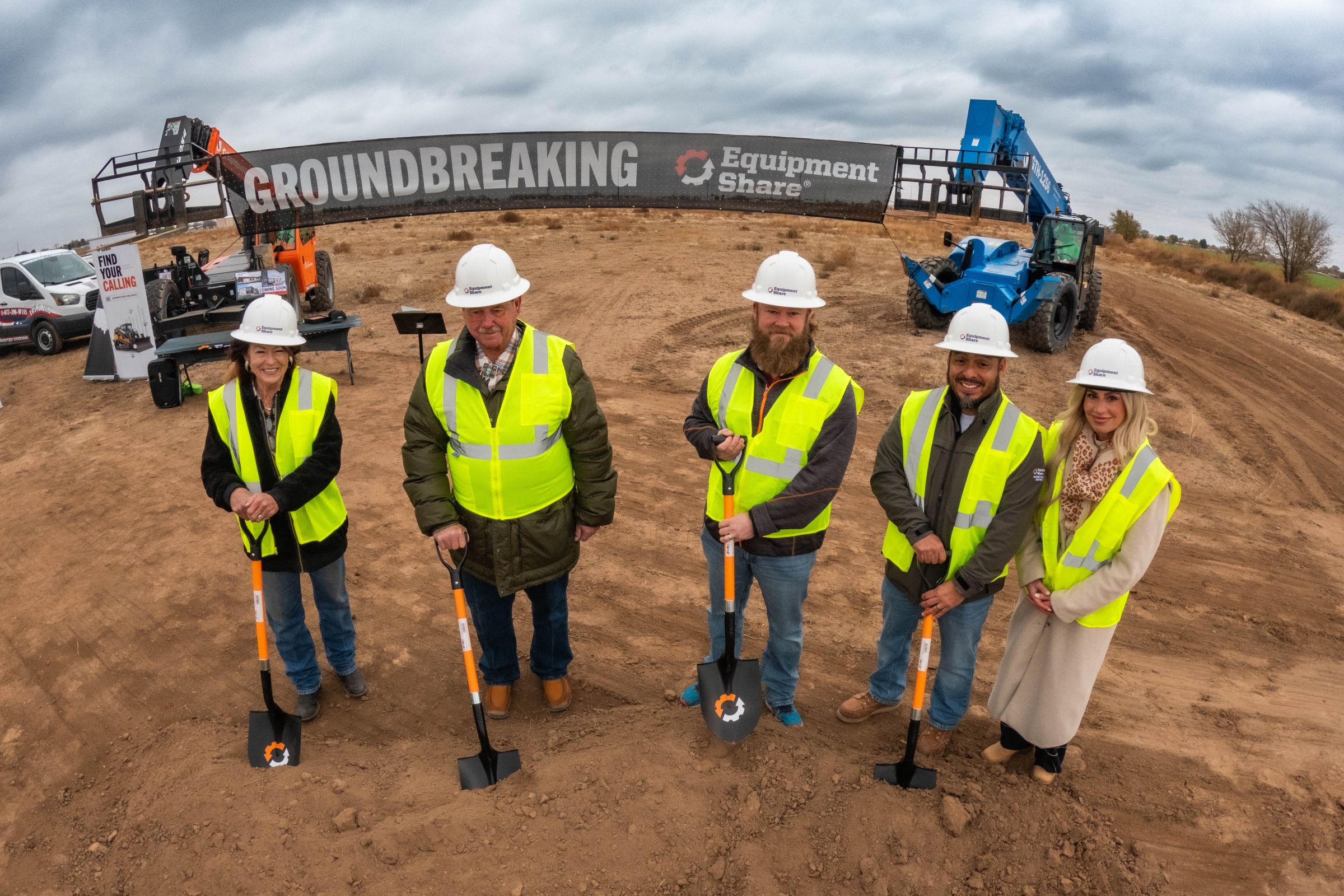 Press Release: EquipmentShare Breaks Ground on New Roswell Branch and Announces Statewide Expansion Across New Mexico Photo