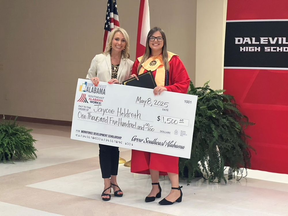 Grow Southeast Alabama Opens Applications for Workforce Development Scholarship Main Photo