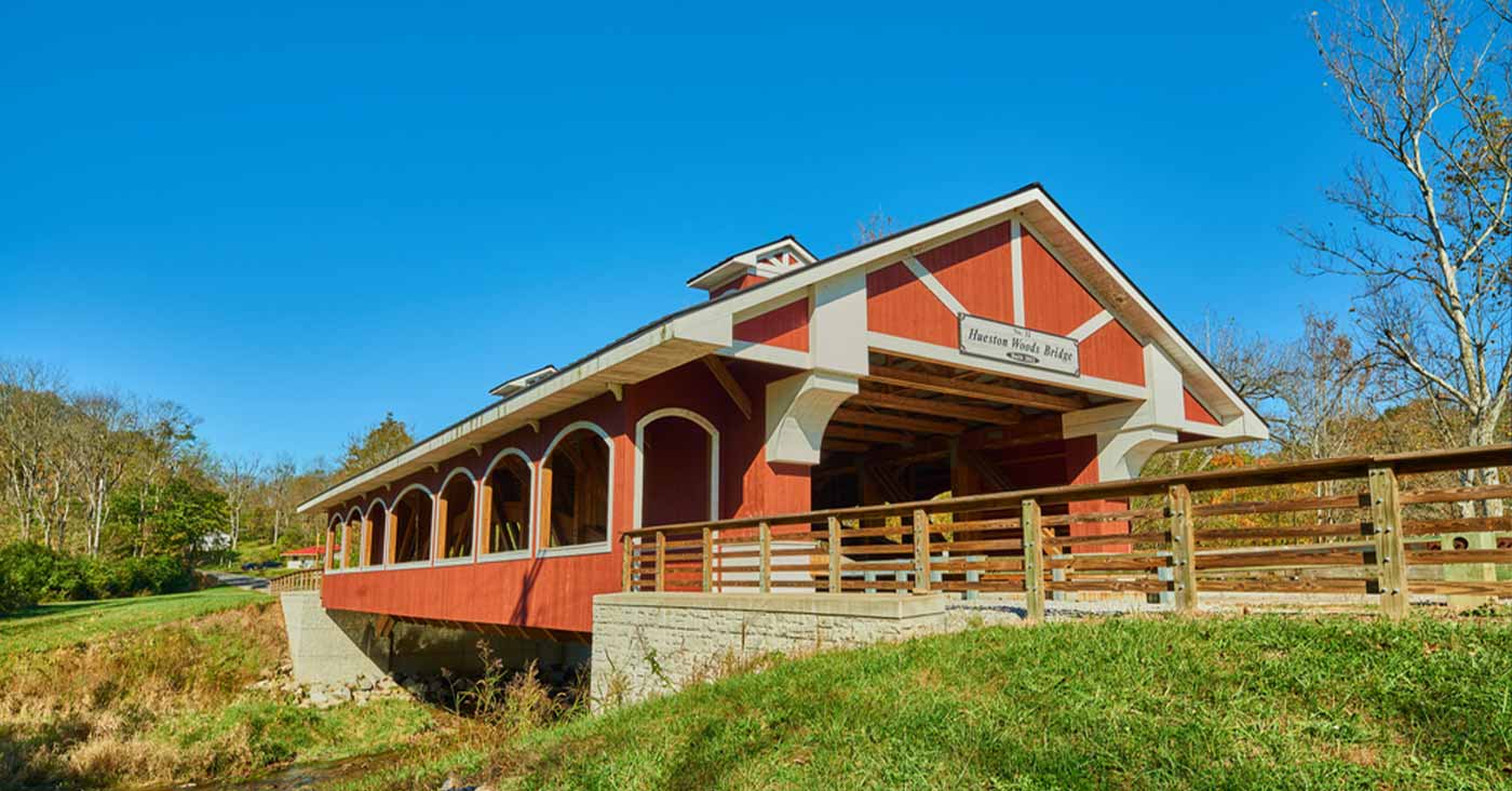 hueston woods covered bridge