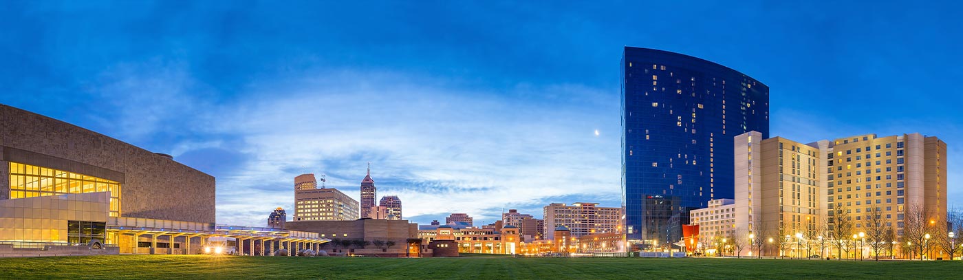 downtown indianapolis skyline
