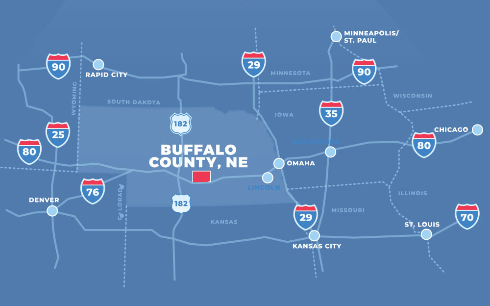 Buffalo County: An Ideal Location! Main Photo