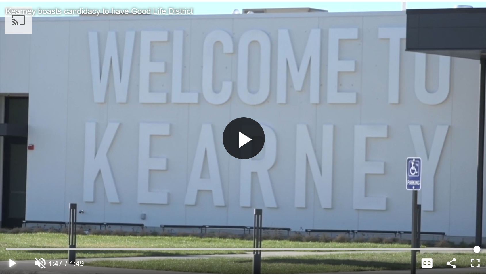 Thumbnail for Kearney Boasts Candidacy to Have Good Life District