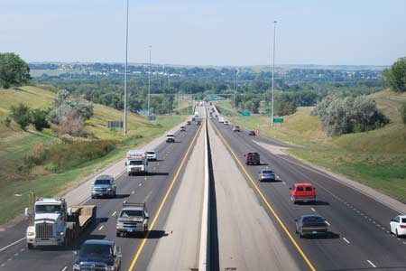 highway in north dakota