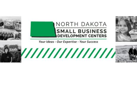 Click the Meet the North Dakota SBDC: Your Resource to Start and Grow a Business slide photo to open