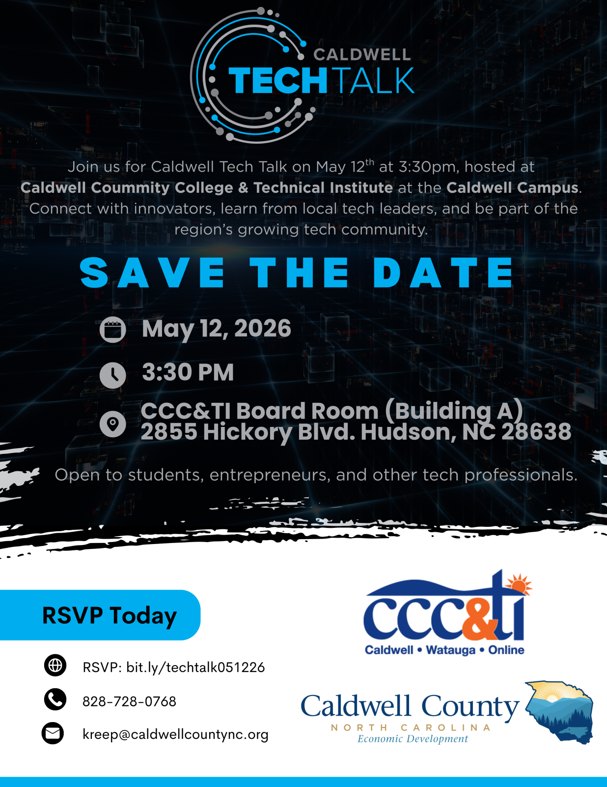 Flyer for event accessible from pdf link