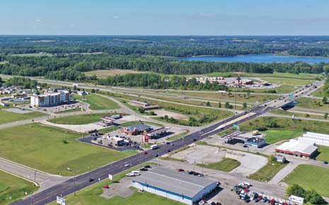 aerial view of innovation park