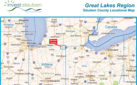 Thumbnail Image For Great Lakes Region Locational Map - Click Here To See