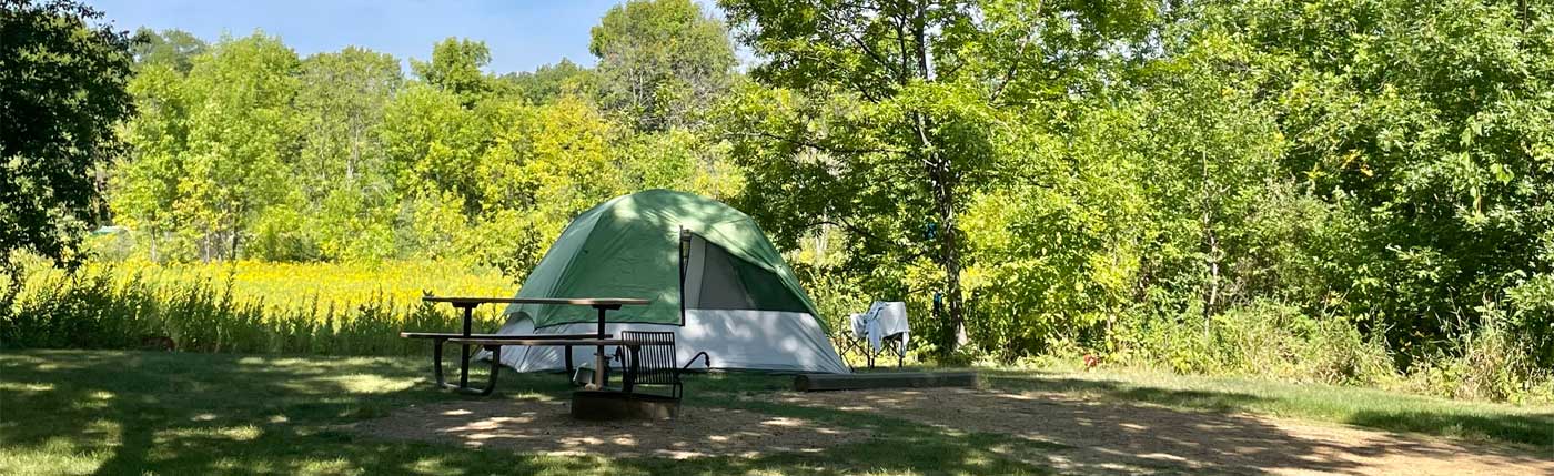 Lake Aburn Campground in Carver, Co MN