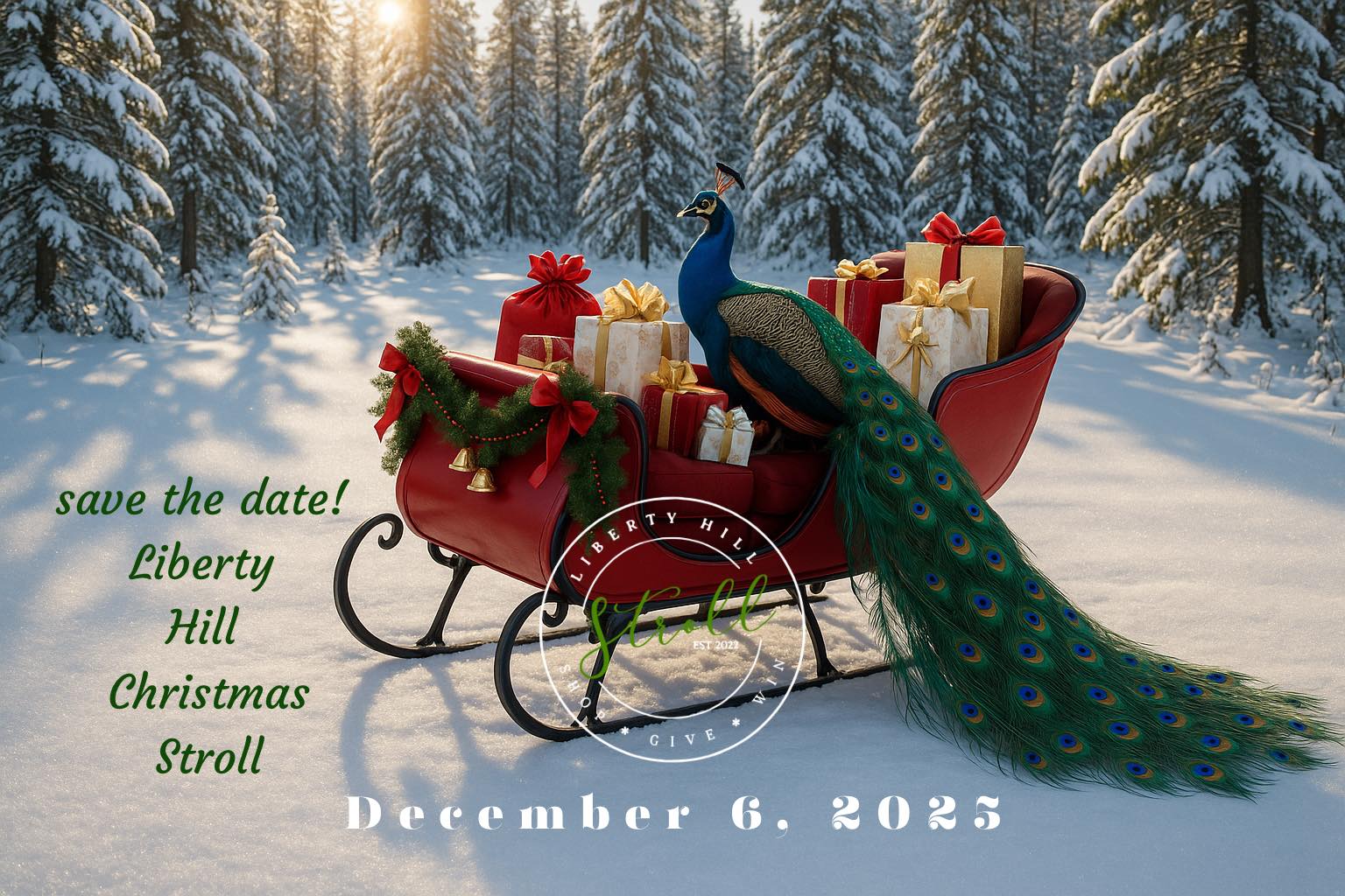 Event Promo Photo For Liberty Hill Christmas Boutique Stroll