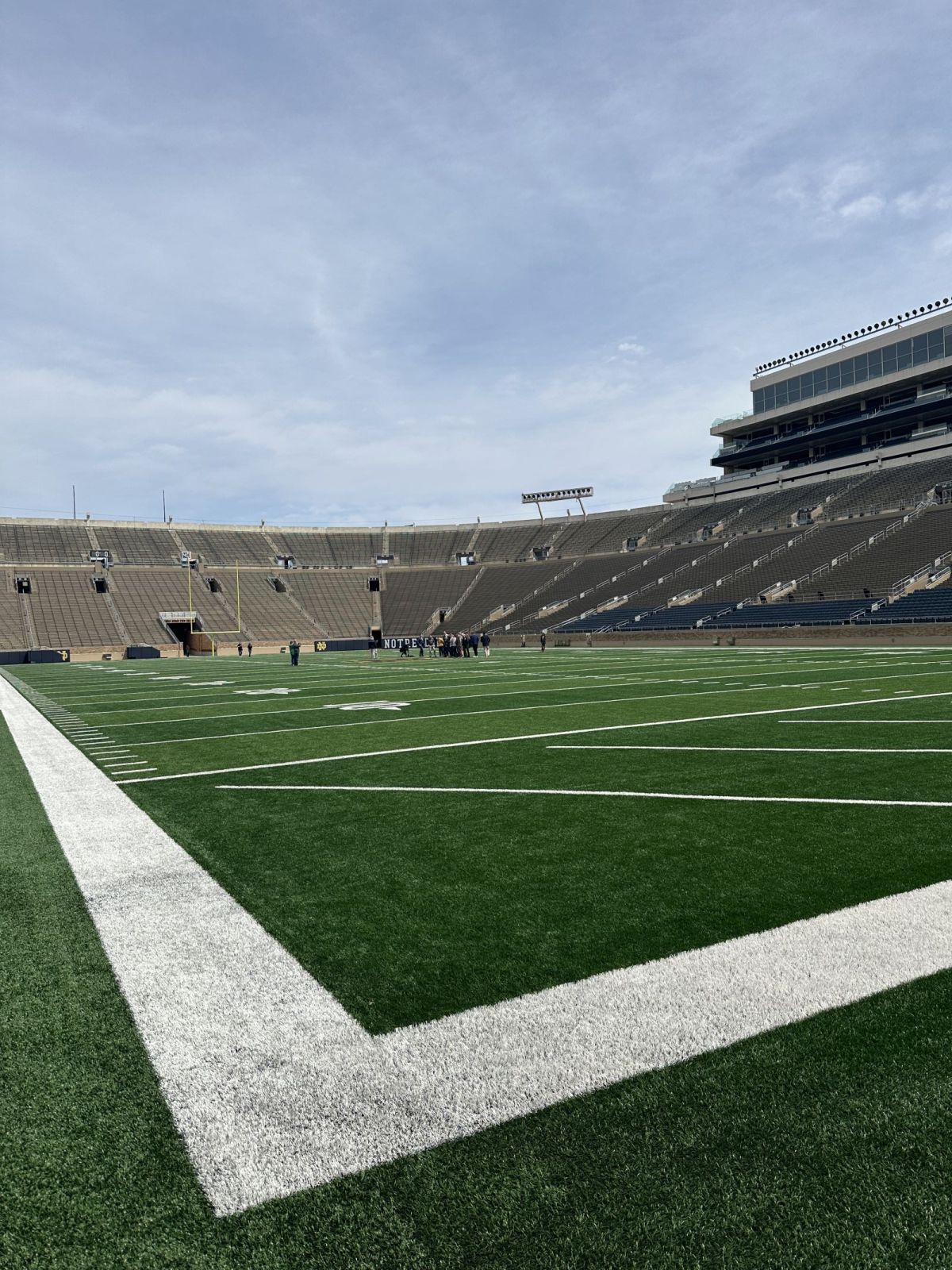 The IEDA 2024 Spring Conference included a visit to Notre Dame Stadium.