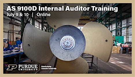 Event Promo Photo For AS9100D Internal Auditor Training