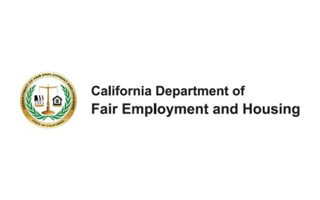 Main Logo for Department of Fair Employment and Housing