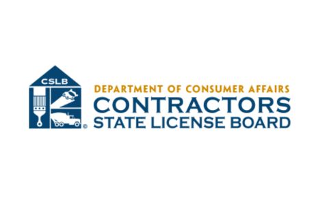 Main Logo for Contractors State License Board