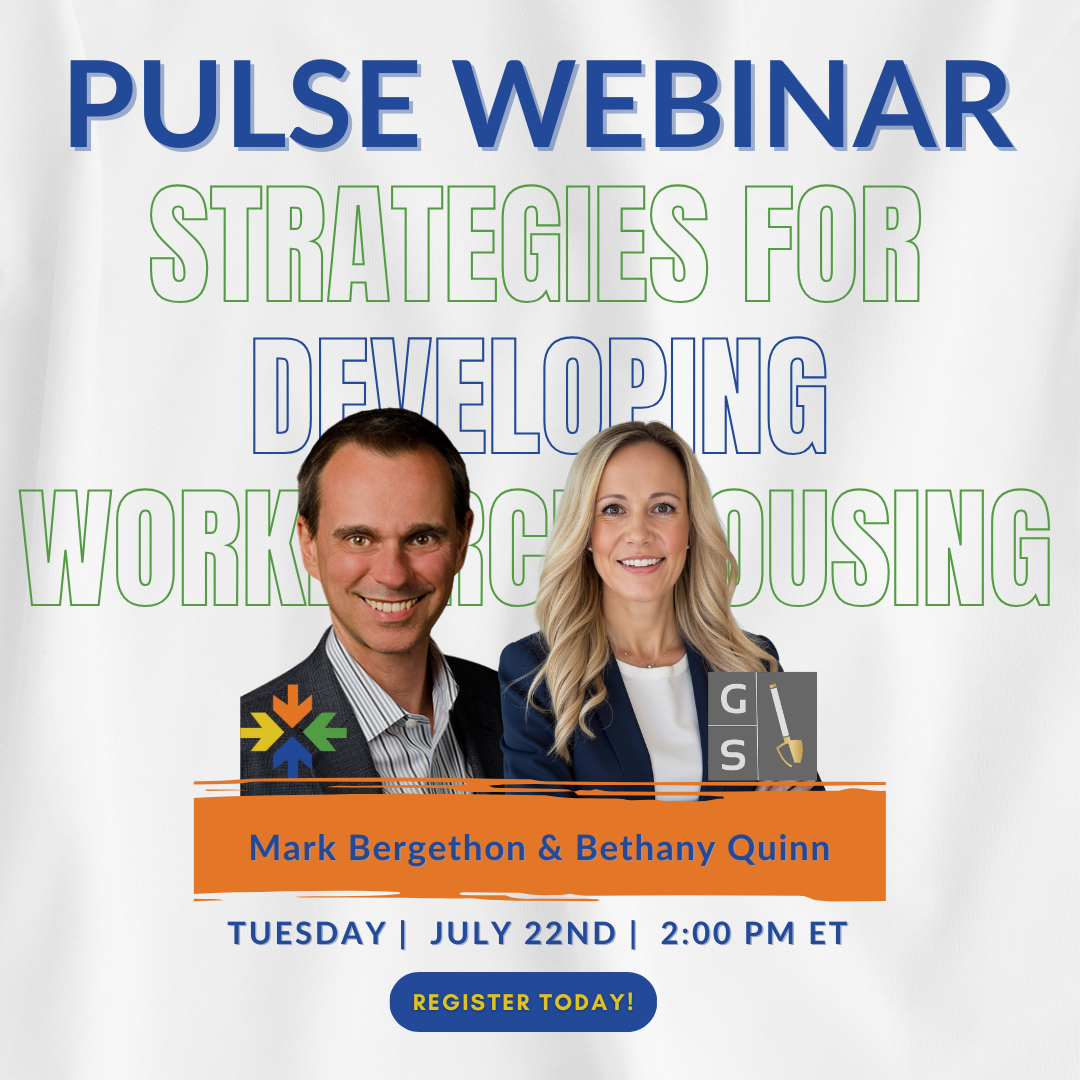 Webinar: Strategies for Developing Workforce Housing (and How to Pay for It) with Golden Shovel Photo