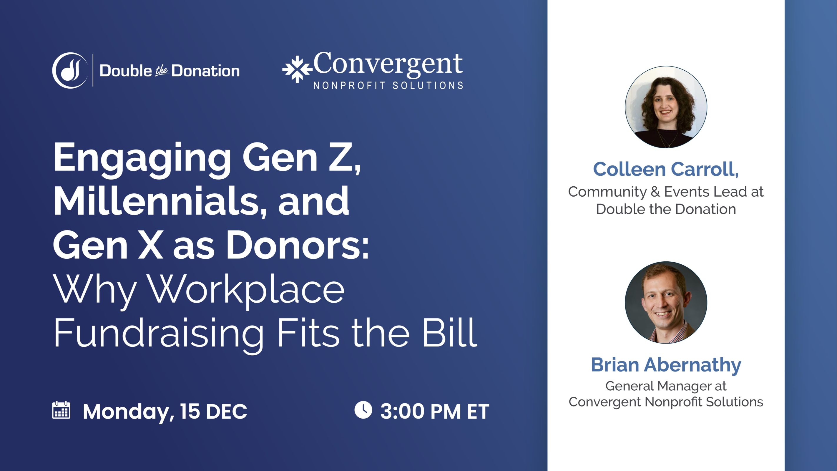 Event Promo Photo For Engaging Gen Z, Millennials, and Gen X as Donors: Why Workplace Fundraising Fits