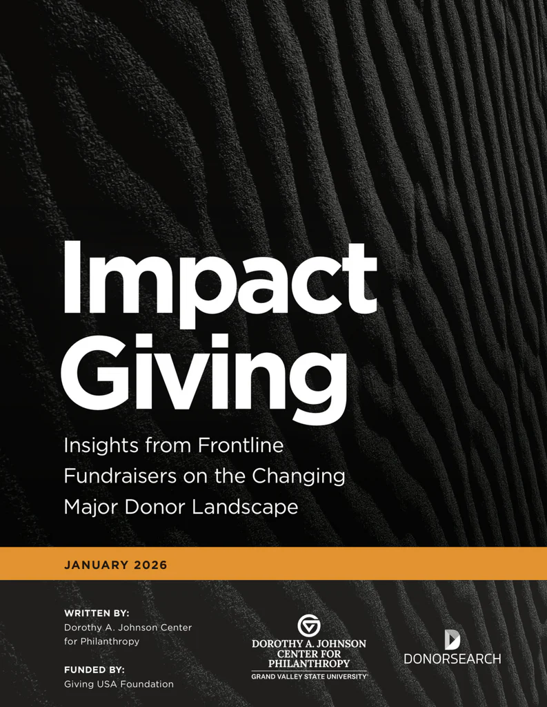 You’re right. Let’s go further: Thoughts on the Impact Giving report sponsored by  the Giving USA Foundation Main Photo