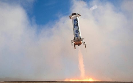 Blue Origin Donates Historic New Shepard Booster and Space Capsule to Smithsonian Photo - Click Here to See