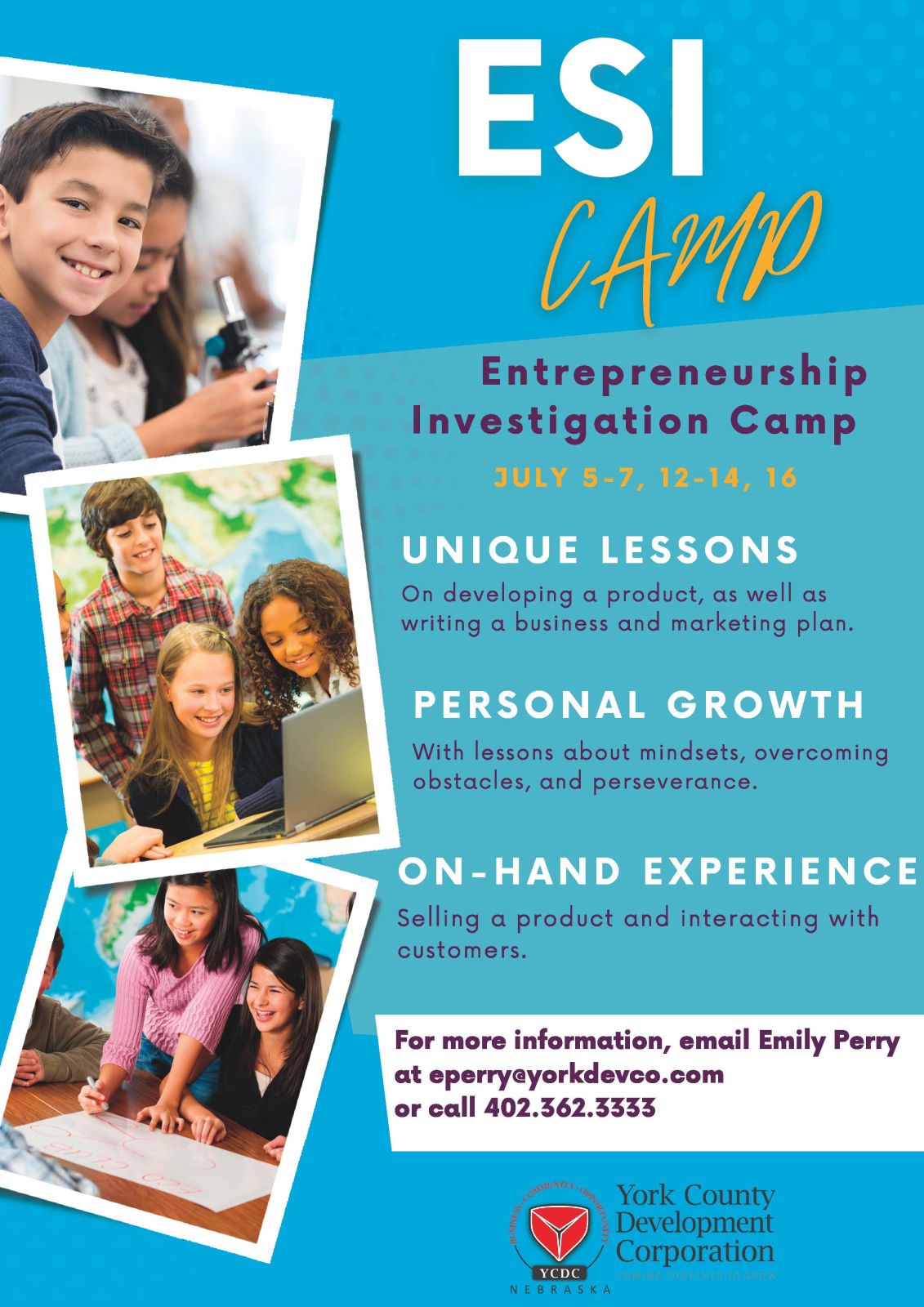 ESI Camp Flyer