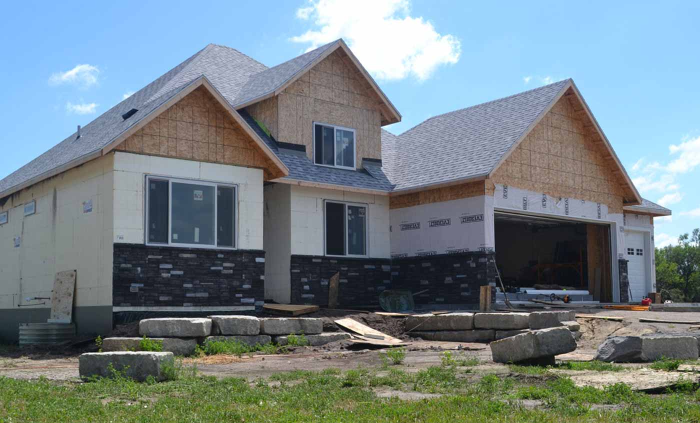 residential home under construction